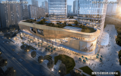 <b>塘江波纹取西湖群山轮廓融入建建形态</b>